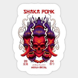 shaka ponk Sticker